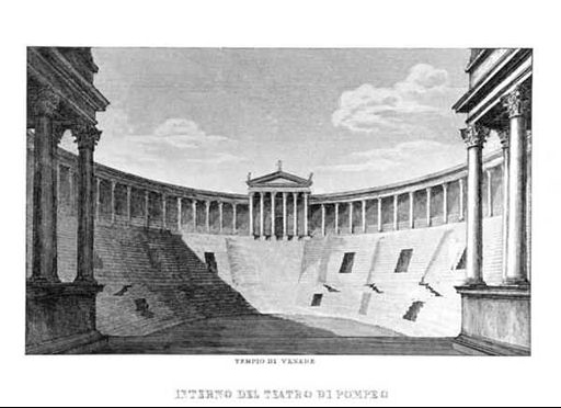 Drawing of the Theatre from the stage